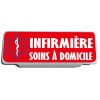 Clip Pare Soleil Infirmière Soins à domicile Rétro-Réfléchissant
