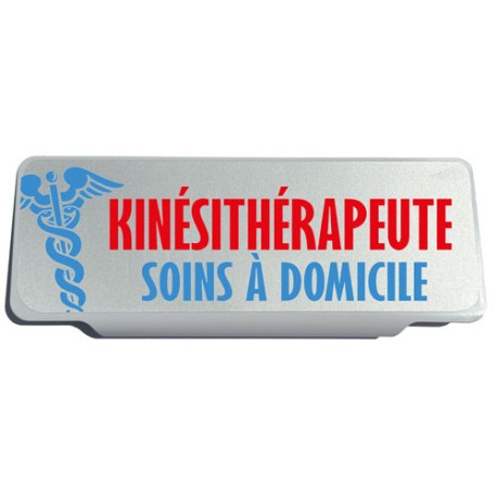 Clip Pare Soleil Kinésithérapeute Soins à Domicile Rétro-Réfléchissant
