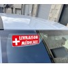 Clip Pare Soleil Livraison Médicale Rétro-Réfléchissant