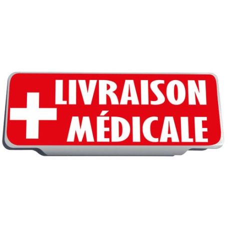 Clip Pare Soleil Livraison Médicale Rétro-Réfléchissant