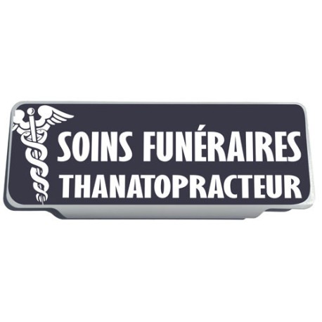 Clip Pare Soins Funéraires Thanatopracteur Rétro-Réfléchissant