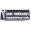 Clip Pare Soins Funéraires Thanatopracteur Rétro-Réfléchissant