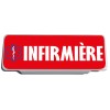 Clip Pare Soleil Infirmière Rouge avec Logo Rétro-Réfléchissant