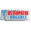 Clip Pare Soleil Ostéopathe Urgence Rétro-Réfléchissant
