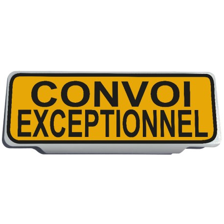 Clip Pare Soleil Convoi Exceptionnel Rétro-Réfléchissant